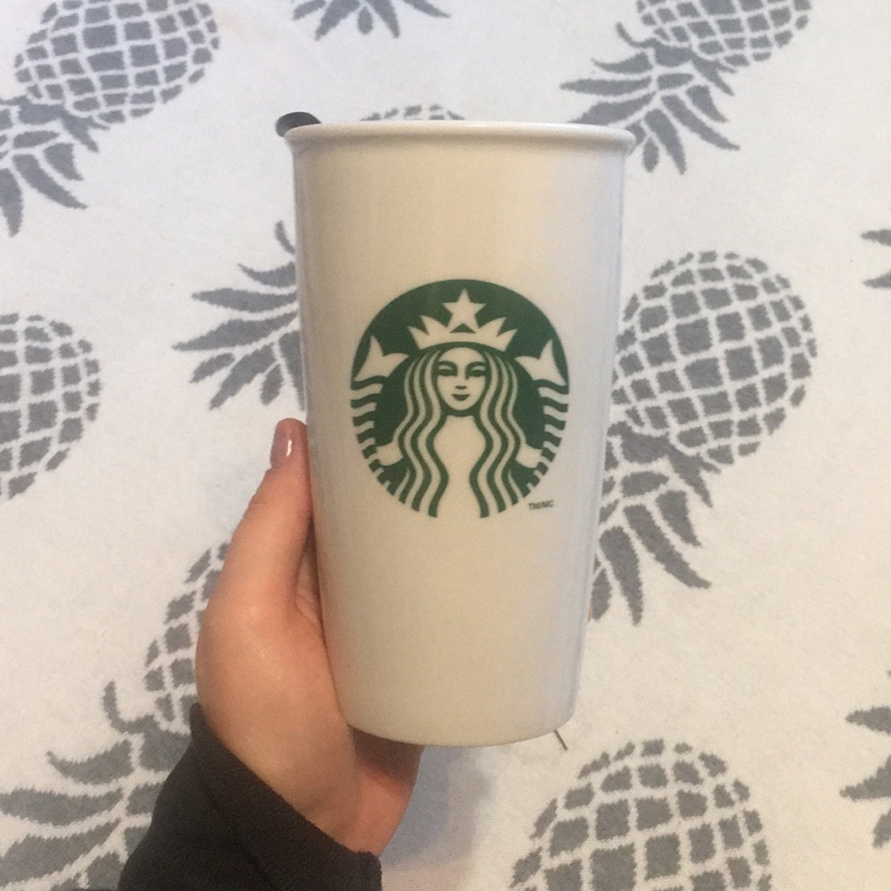 Starbucks Ceramic Travel Mug